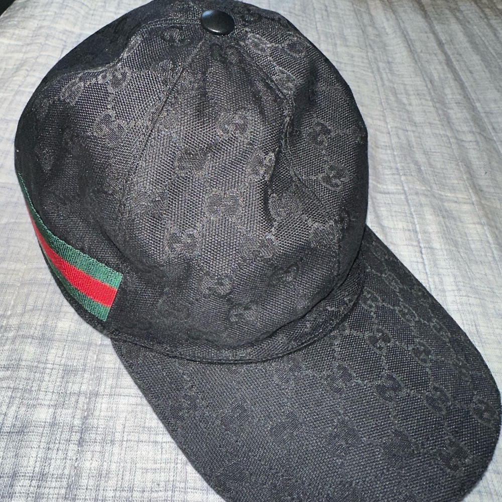 Black Gucci Cap AUTHENTIC